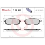 Brembo Ön Fren Balatası – P56065