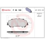 Brembo Ön Fren Balatası – P56100