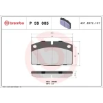 Brembo Ön Fren Balatası – P59005