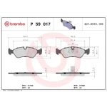 Brembo Ön Fren Balatası – P59017