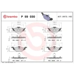 Brembo Ön Fren Balatası – P59030