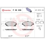 Brembo Ön Fren Balatası – P59036