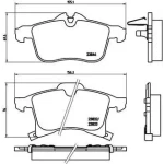 Brembo Ön Fren Balatası – P59045