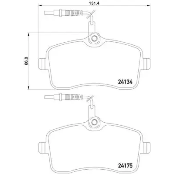 Brembo Ön Fren Balatası – P61109