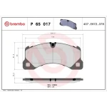 Brembo Ön Fren Balatası – P65017