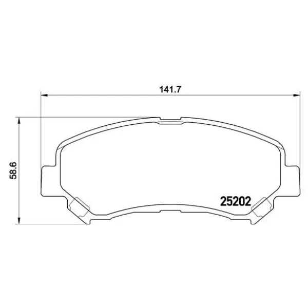 Brembo Ön Fren Balatası – P79028