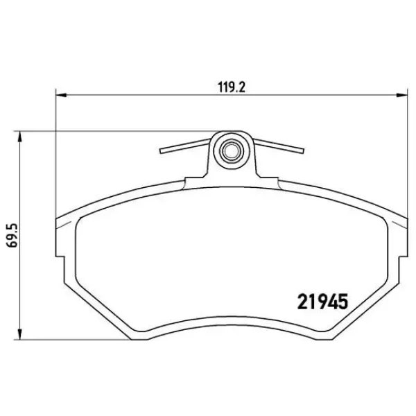 Brembo Ön Fren Balatası – P85032