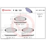 Brembo Ön Fren Balatası – P85131X