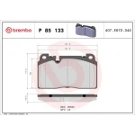 Brembo Ön Fren Balatası – P85133
