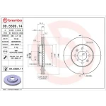 Brembo Ön Fren Diski – 09.5509.14