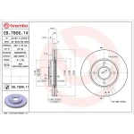 Brembo Ön Fren Diski – 09.7806.11