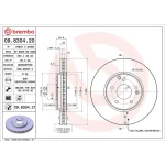 Brembo Ön Fren Diski – 09.8304.21 / OEM A2034210512