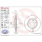 Brembo Ön Fren Diski – 09.8681.11 / OEM A1694211112