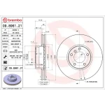 Brembo Ön Fren Diski – 09.8961.21 / OEM 34111165859