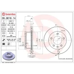 Brembo Ön Fren Diski – 09.9618.14