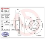 Brembo Ön Fren Diski – 09.9750.21 / OEM 34116792215