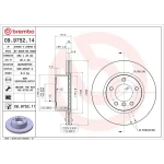 Brembo Ön Fren Diski – 09.9752.11 / OEM 34116854997
