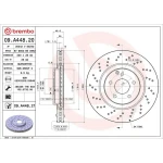Brembo Ön Fren Diski – 09.A448.21 / OEM A2034211312