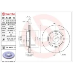 Brembo Ön Fren Diski – 09.A455.11