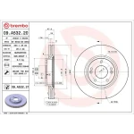 Brembo Ön Fren Diski – 09.A532.21 / OEM 517122L500