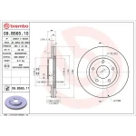 Brembo Ön Fren Diski – 09.B565.11