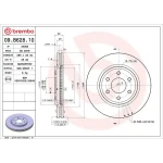 Brembo Ön Fren Diski – 09.B628.10 / OEM 40206EB30A