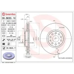 Brembo Ön Fren Diski – 09.B635.11
