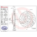 Brembo Ön Fren Diski – 09.B805.11 / OEM A1664210512