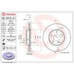 Brembo Ön Fren Diski – 09.C312.21 / OEM 45251TGLE01