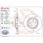 Brembo Ön Fren Diski – 09.D218.11 / OEM 45251T1GG00
