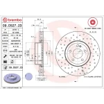 Brembo Ön Fren Diski – 09.D527.23 / OEM A0004212112