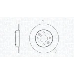 Magneti Marelli Ön Fren Diski – 361302040191