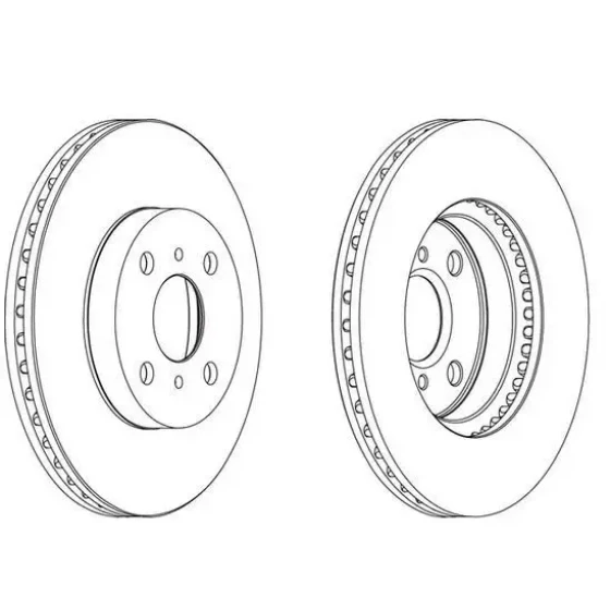 MGA Ön Fren Diski – 50387 / OEM 4351252120 ürün görseli