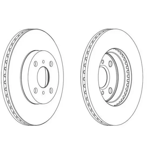MGA Ön Fren Diski – 50387 / OEM 4351252120