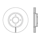 MGA Ön Fren Diski – 50444 / OEM EY161125AA