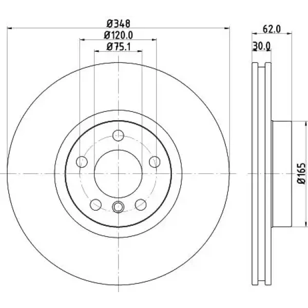 Hella Ön Fren Diski – 8DD355117-741