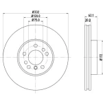 Hella Ön Fren Diski – 8DD355127-631