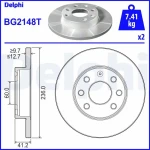 Delphi Ön Fren Diski – BG2148T