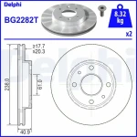Delphi Ön Fren Diski – BG2282T