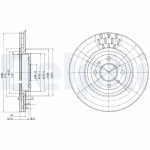 Delphi Ön Fren Diski – BG2617