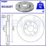 Delphi Ön Fren Diski – BG3620T
