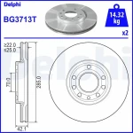 Delphi Ön Fren Diski – BG3713T