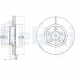 Delphi Ön Fren Diski – BG3895C