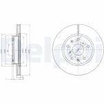 Delphi Ön Fren Diski – BG4093C