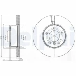 Delphi Ön Fren Diski – BG4172C