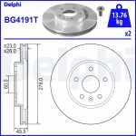 Delphi Ön Fren Diski – BG4191T