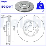 Delphi Ön Fren Diski – BG4264T
