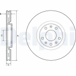 Delphi Ön Fren Diski – BG4457 / OEM 4249J3