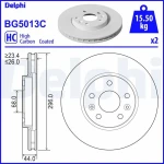 Delphi Ön Fren Diski – BG5013C / OEM 402066RN0A