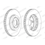 Ferodo Ön Fren Diski – DDF1064C / OEM 4351205030